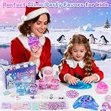 LAWOHO 6 Packs Axolotl Slime Kit Cloud Butter Clear Slime Set 360ml view 7