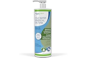 Aquascape 98894 Cold Water Beneficial Bacteria for Pond and Water Features, 32-Ounce