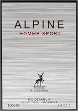 Maison Alhambra Alpine Homme Sport Men 3.3 oz EDP Spray Woody Aquatic Fragrance view 3