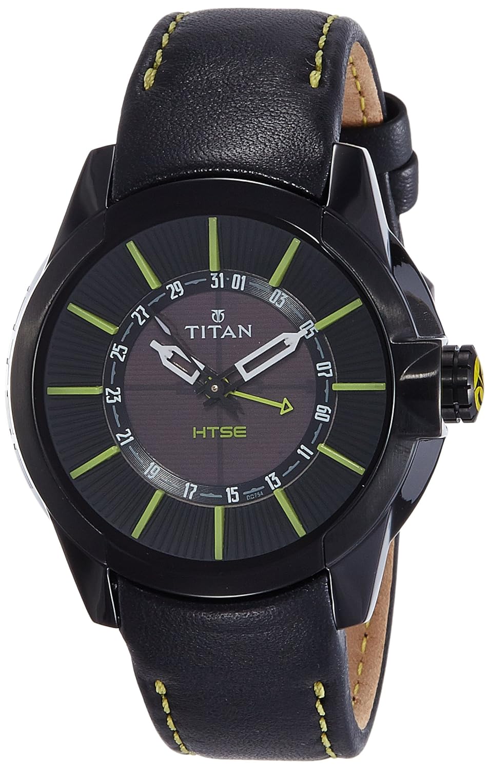 Buy Titan HTSE 3 Analog Black Dial Men's Watch 1629NL01 / 1629NL01 at