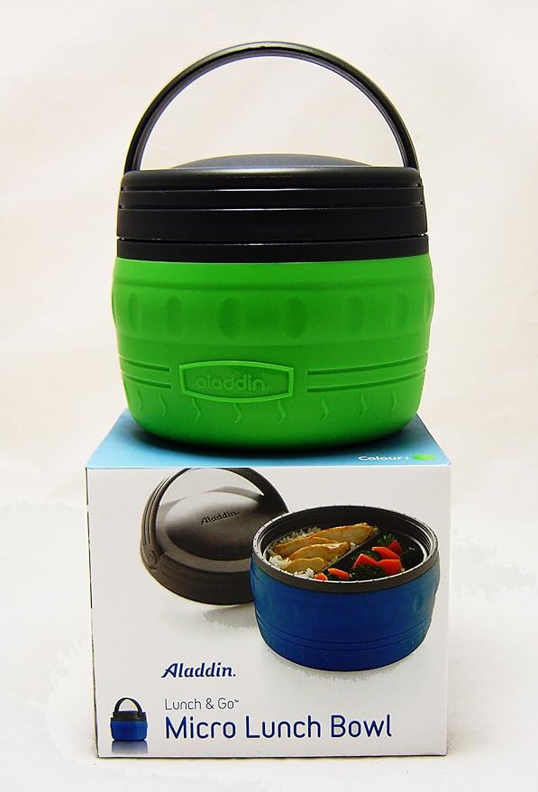 NEW ALADDIN MICRO LUNCH BOX BOWL INSULATED FOOD ASSORTED COLOURS Pink