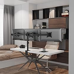 Triple Monitor Mount, 3 Monitor Desk Mount for 3