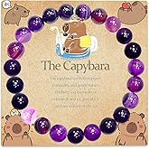 SODLYUE Capybara Gifts Capybara Bracelet Jewelry Inspirational Birthday Christmas Capybara Lover Gifts for Women Bestie Daughter,B