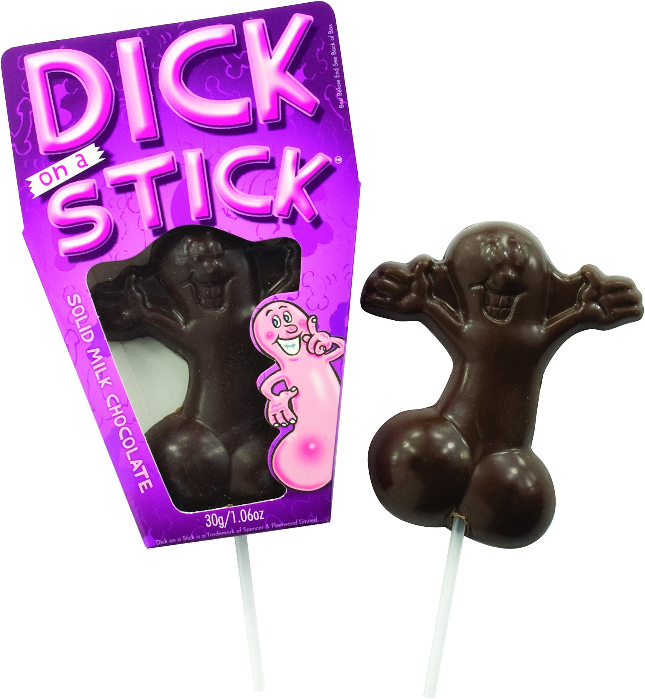 Great value gift present - Novelty Chocolate Dick on a Stick - Women Woman Ladies Lady Her - Birthdays Christmas Xmas Stocking fillers Secret Sexy Santa Anniversary Valentines Hen Party Night
