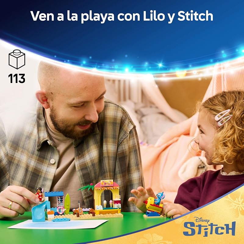 Diversão Disney Beach com Lilo e Stitch 43280