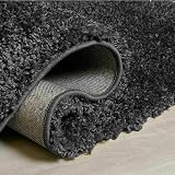 Prime Plus Extra Thick 5cm Shaggy Rug Dark Grey 160x230 cm view 2