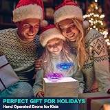 ETPlanet Hand Operated Flying Toy Drone for Kids 360° Gesture LED Lights view 7