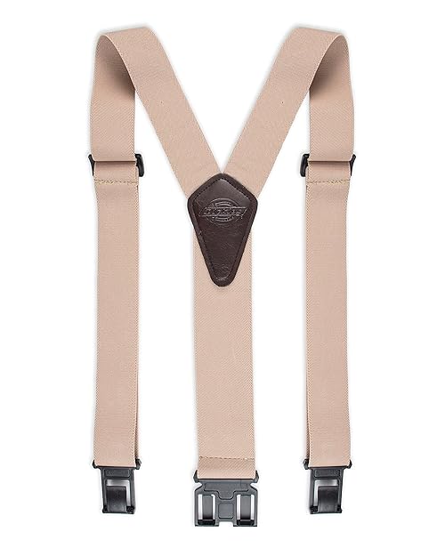 Dickies Men's Perry Suspender, Beige, One Size