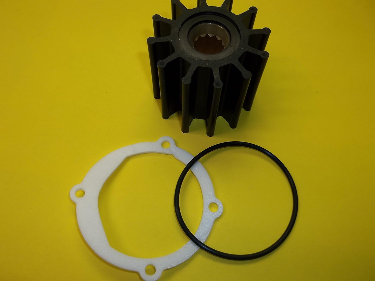 RELIABLE PARTS SYSTEMS Water Pump Impeller for Volvo Penta 3.0 4.3 5.0 5.7 8.1 V6 V8 Engines. Johnson F6B-9 09-812B and Indmar