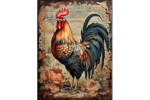 ARTTOPLUS Chicken Diamond Art Kits for Adults-Chicken Adult Diamond Painting Kits,Animals Diamond Painting for Adults for Gift and Home Decoration(12x16inch)