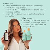 Nature Spell Hair Growth Trio Rosemary Oil Shampoo Conditioner Sulphate-Free view 5