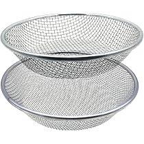 Lot De 2 Tamis De Jardin En Maille Plastique Pour Semis Et Culture