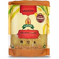 Laxmi Organic Coriander Powder, Purdre De Coriandre, Certified Organic, All Natural, Organic Ingredients, No Cholesterol…