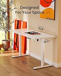 ErGear Height Adjustable Electric Standing Desk, 71