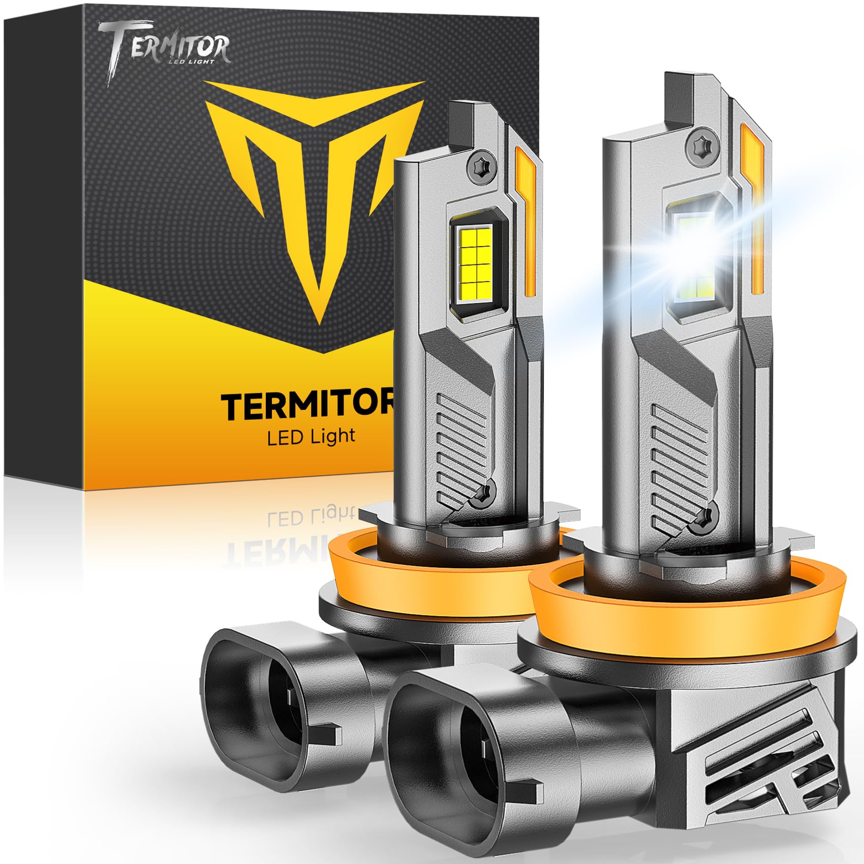 Termitor H11 Fog Light for Fog or Rain, Pack of 2