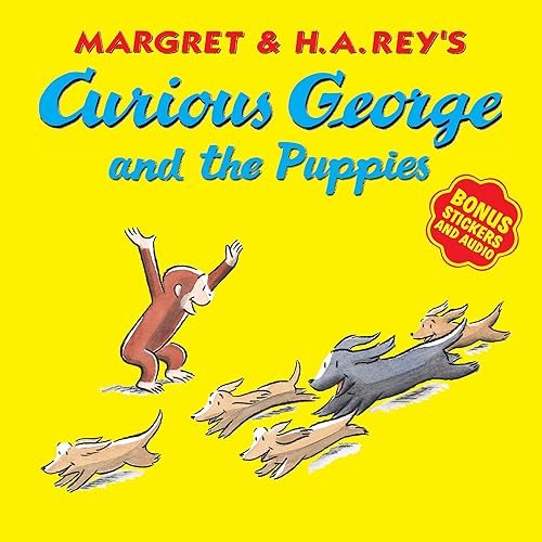 Download Curious George and the Puppies (with bonus stickers and audio) PDF