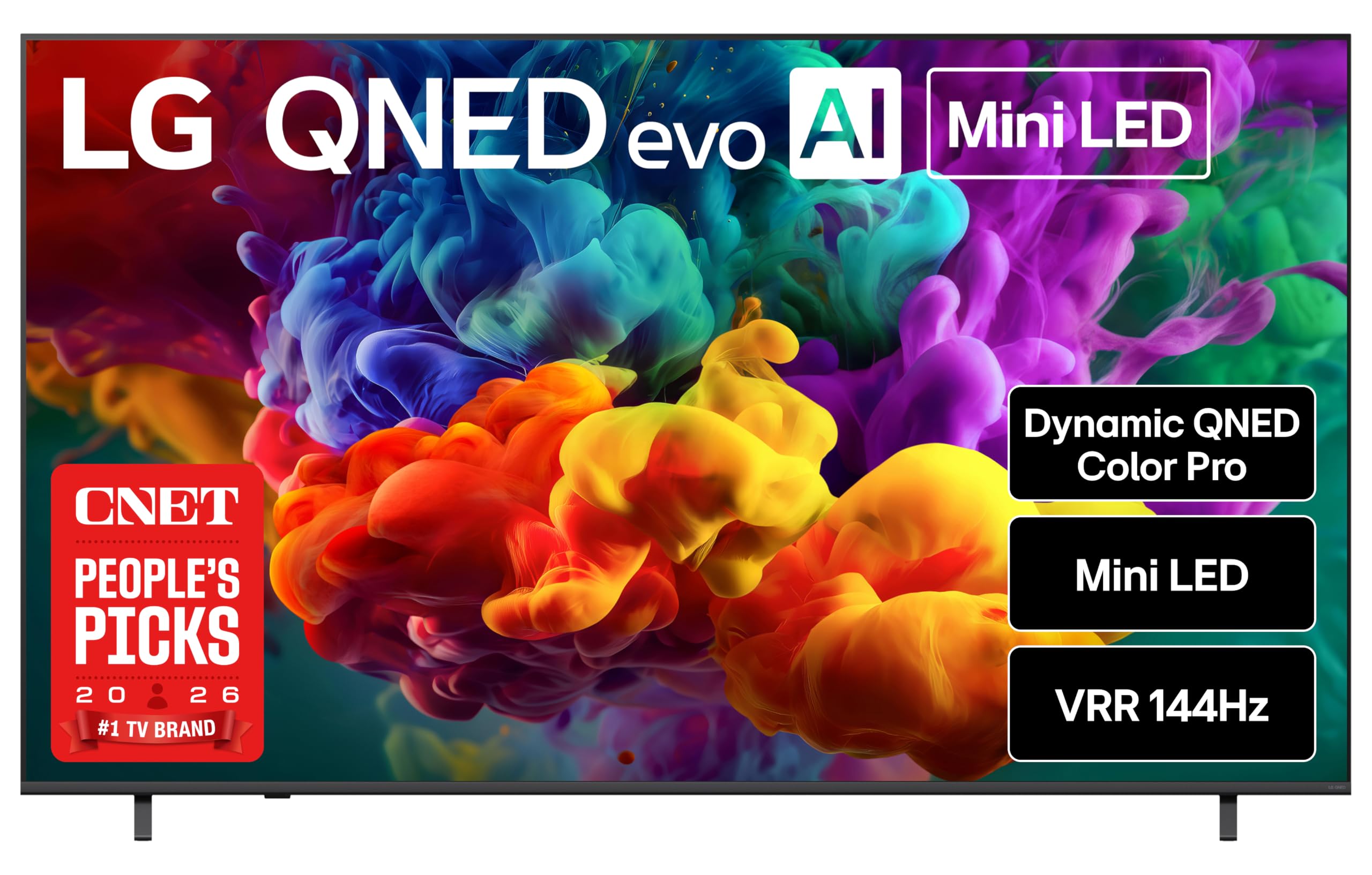 LG 85-Inch QNED evo AI QNED84B Mini LED 4K Smart TV, 2026 Model