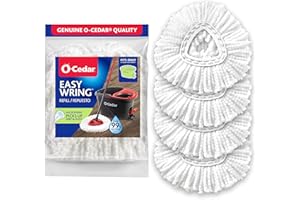 O-Cedar EasyWring Spin Mop Microfiber Refill (Pack of 4)