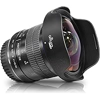 Altura Photo 8mm f/3.0 Professional for Canon Wide Angle Lens Aspherical Fisheye Lens for Canon EOS 90D 80D 77D Rebel…