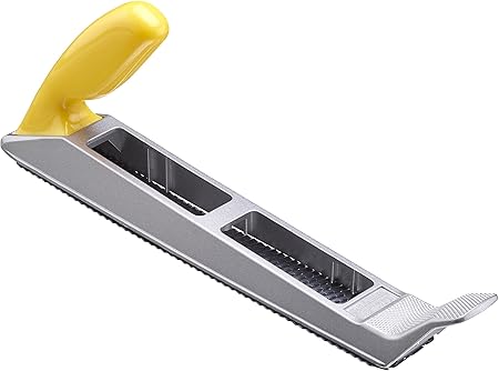 Stanley 5 21 122 Rabot Metallique 255mm Convertible En Lime 2 Positions Du Manche Poignee Ergonomique Corps En Metal Amazon Fr Bricolage