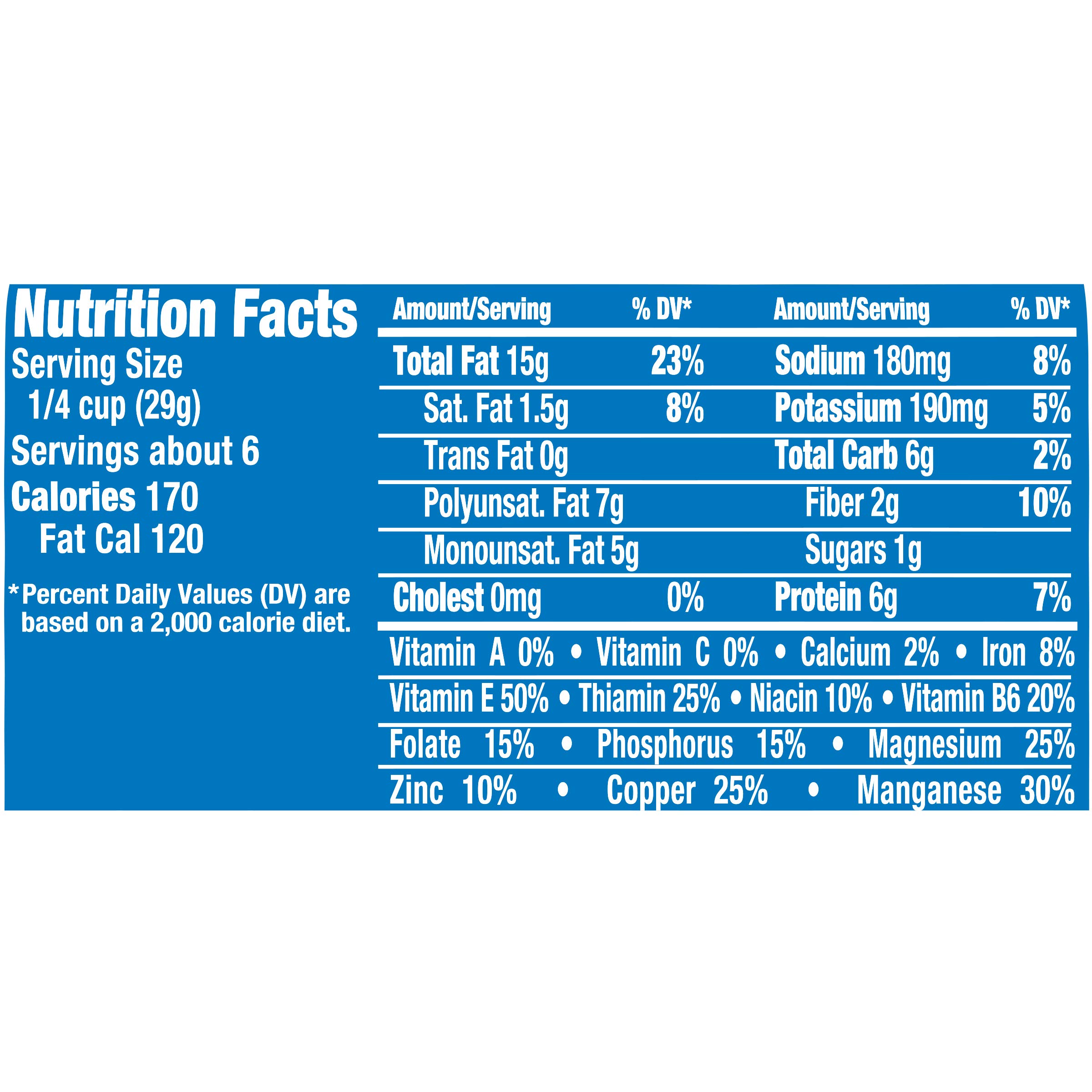 Planters Dry Roasted Sunflower Kernels (5.85 oz Canisters, Pack of 12