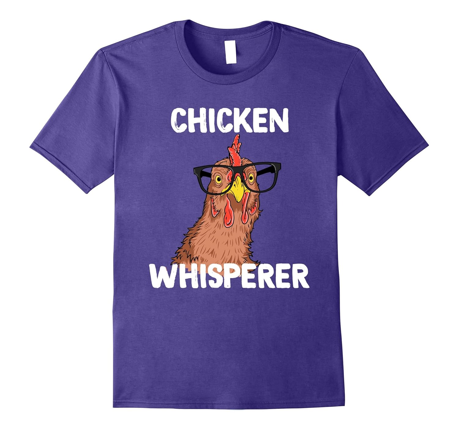 Funny Chicken Whisperer Animal face kids Tshirt women, men-ANZ