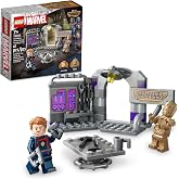 LEGO 76253 Marvel Headquarters of the Guardians of The Galaxy Volume 3 Movie Set, Construction Toy, Gift Idea for Children from 7 Years with Groot and Star-Lord Mini Figures