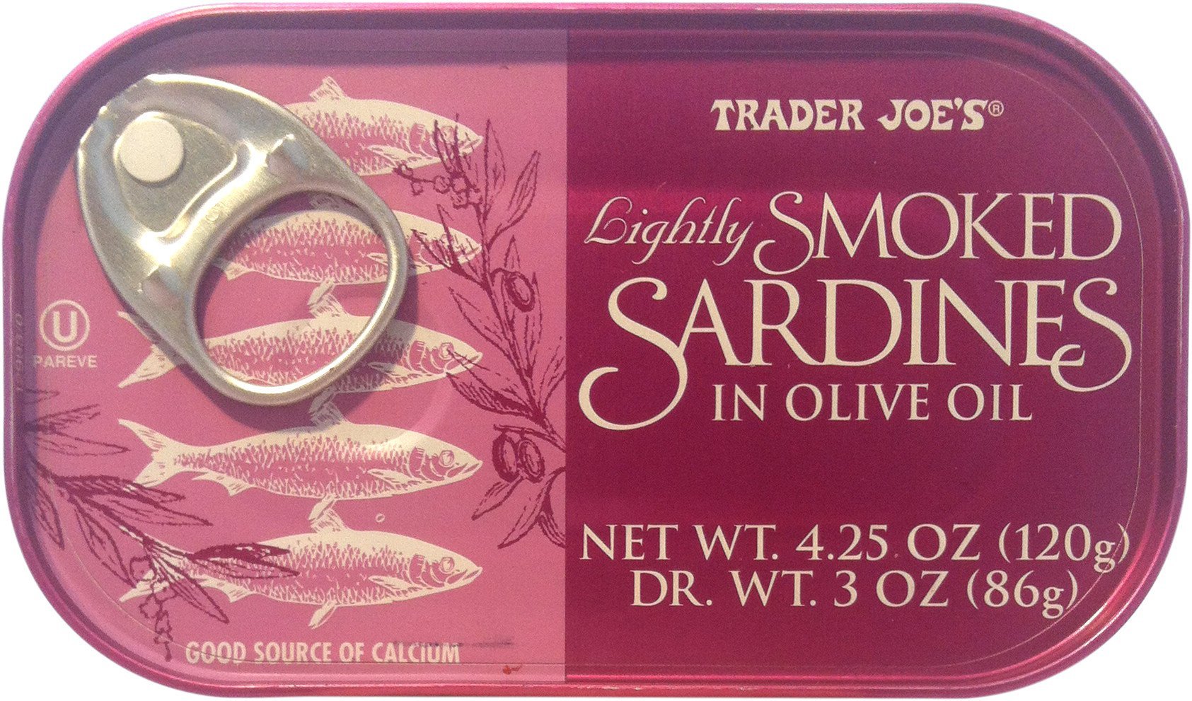 Trader Joe's Lightly Smoked Sardines In Olive Oil 6 Pack on Galleon Philippines