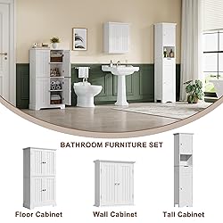 ChooChoo Bathroom Wall Cabinet, Over The Toilet