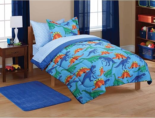 dinosaur bed in a bag