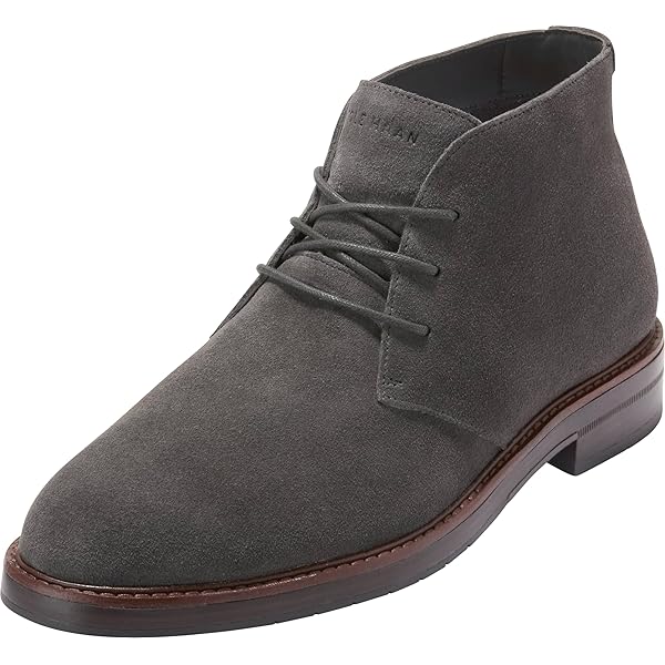 Amazon.com | Cole Haan Men's Chamberlin Grand Chukka Boots, Black