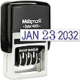 MaxMark 4000 Dater Self Inking Date Stamp - Blue