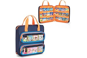 GRAOSO Carrying Case Compatible with Little Tikes Story Dream Machine Books, Hold Up to 8 Characters & 24 Books, Toy Storage 