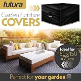 Futura Premium Square Garden Furniture Cover 150x150x75cm 600D UV Waterproof view 3