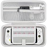 Aenllosi Hard Case for Logitech G Cloud Gaming Handheld, White | Hard shell construction, Water-resistant design, Impact-resistant design, Protective case only