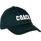 Coach | Coaching Baseball Hat - Royal Blue, Red, Green, Navy, Black Men Women Cap