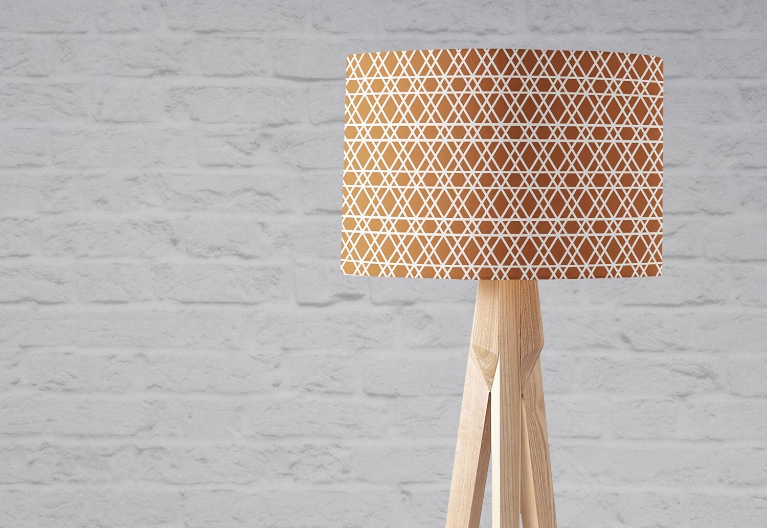 white copper lampshade