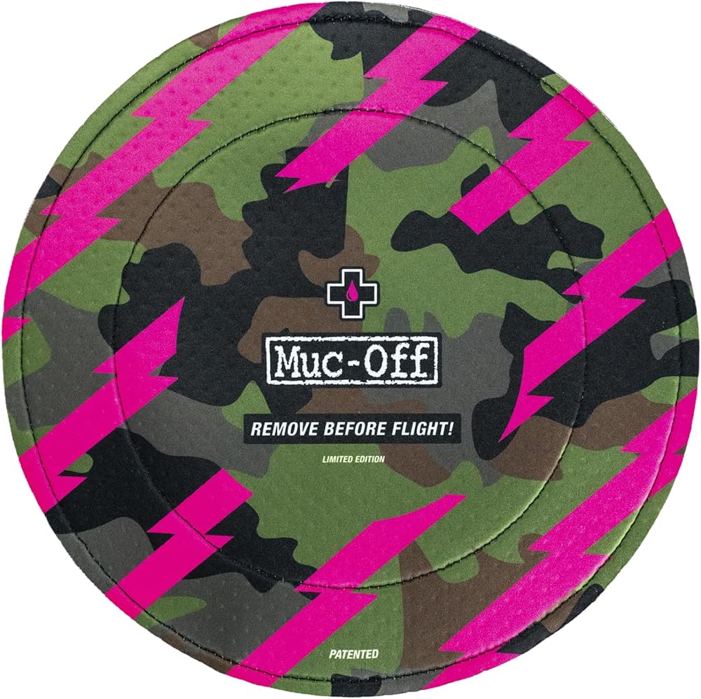 Muc-Off Disc Brake Cover Washable Neoprene Camouflage 1 Pair