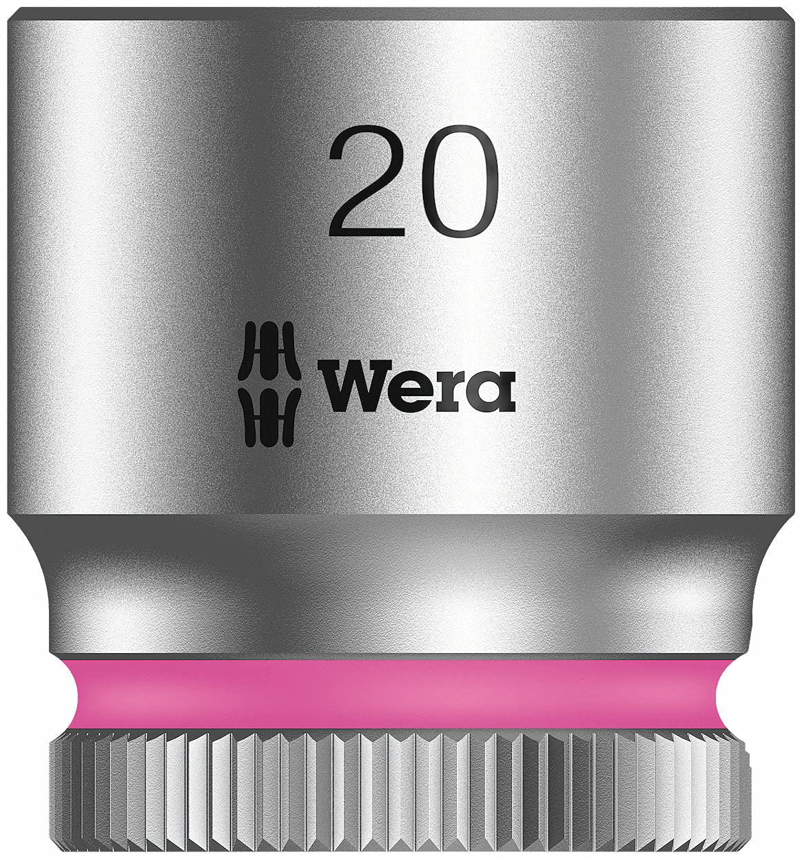 Wera 05003565001 20 mm 8790 HMB Zyklop Socket with Hexagon Drive - Silver