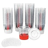 ABN Automotive Paint Mixing Cups - 100 Pack 20oz