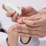 Tweezerman Baby Fingernail Clipper for Infants with Matching Night Sky Nail view 2