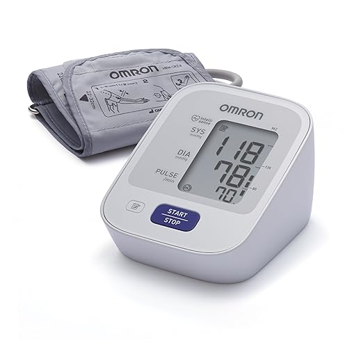 OMRON M2 - Tensiómetro de brazo, detección del pulso arrÃtmico, tecnologÃa Intellisense para dar lecturas de presión arterial rápidas, cómodas y precisas