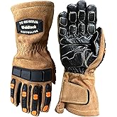 Cestus 7027, Impact Welding Gloves (1,3,12,60 pairs) Gel Padded Palm for Power Tool Handling, Vibration Dampening