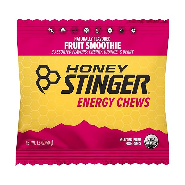 HONEY STINGER ORGANIC FRUIT SMOOTHIE CHEW, 1.8 OZ