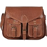 14 Inch Leather Purse Women Shoulder Bag Crossbody Satchel Ladies Tote Travel Purse Genuine Leather