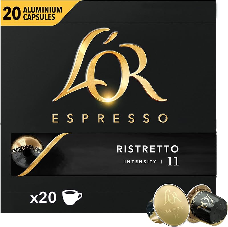 Espresso Café - 200 Capsules Ristretto Intensité 11