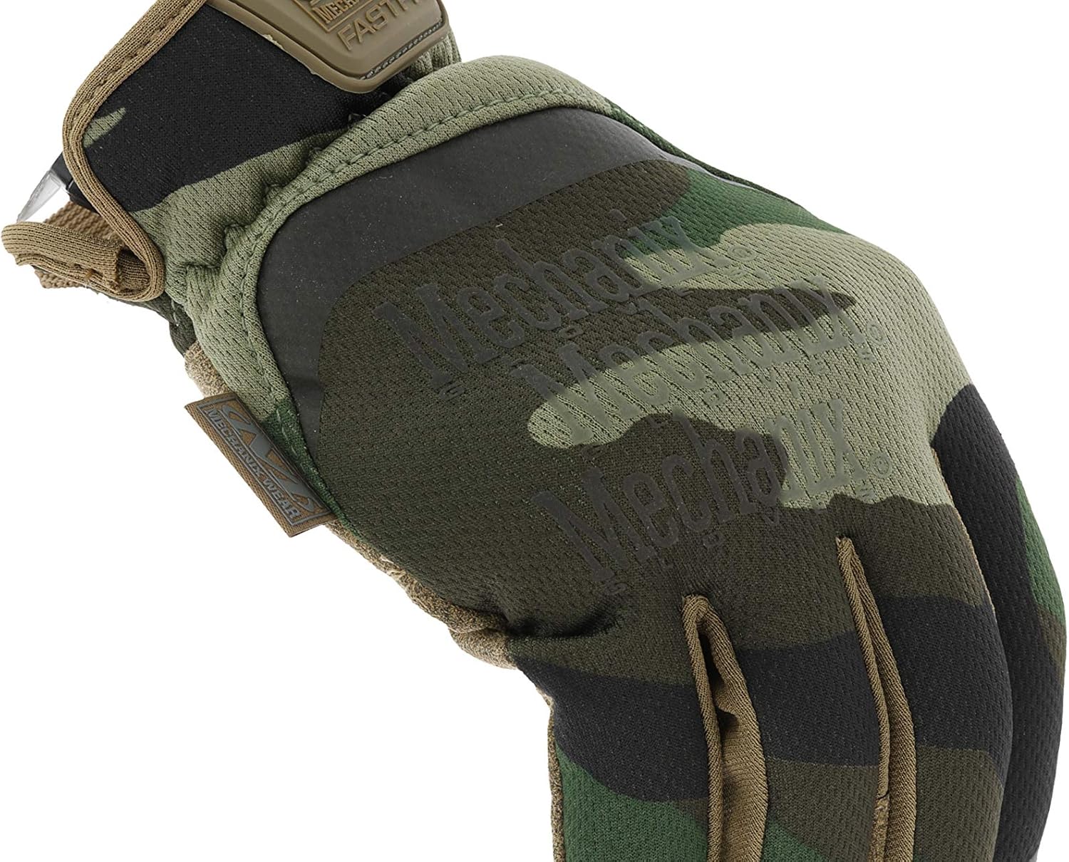 Mechanix Wear - FastFit Woodland Camo Touch Screen Gloves (Medium, Camouflage) - Image 3