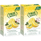 True Citrus - True Lemon Crystallized Lemon (2 Boxes of 32 = 64 Packets)