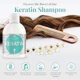 Kallos KJMN Keratin Shampoo Regenerating 1000ml Dry Damaged Hair Keratin Protein view 6