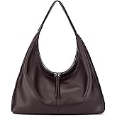 befen Leather Slouchy Hobo Bags for Women, Ultra Soft Large Tote Bag Purses, Lightweight Shoulder Handbag for Work Travel